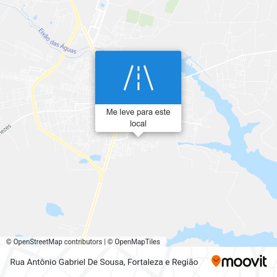 Rua Antônio Gabriel De Sousa mapa