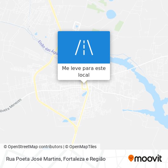 Rua Poeta José Martins mapa