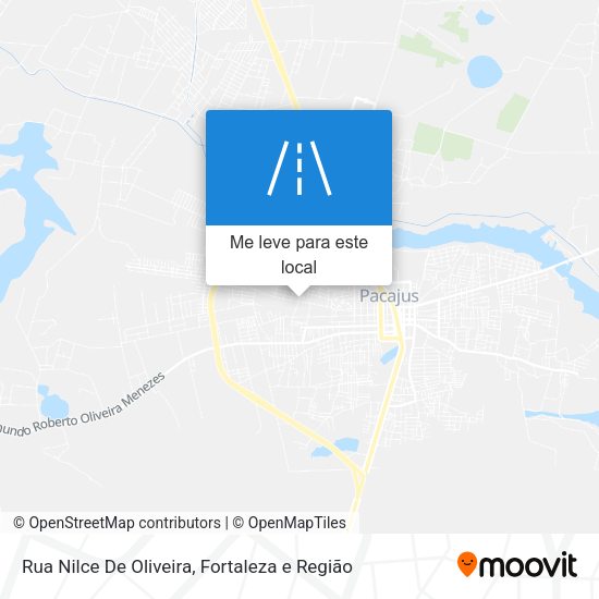 Rua Nilce De Oliveira mapa