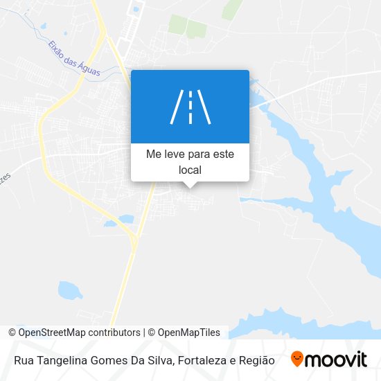 Rua Tangelina Gomes Da Silva mapa