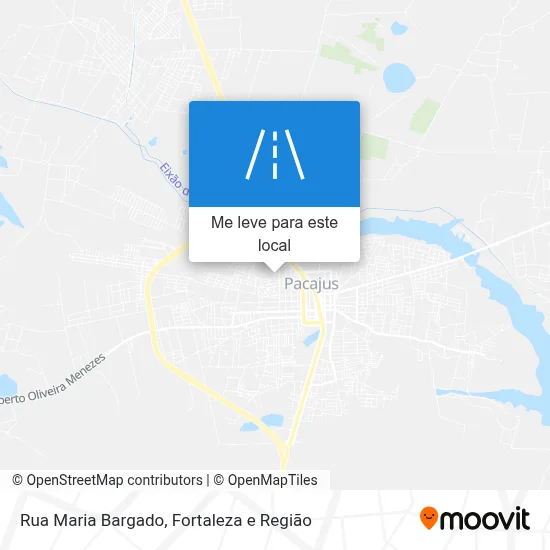 Rua Maria Bargado mapa
