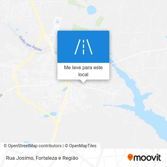 Rua Josimo mapa