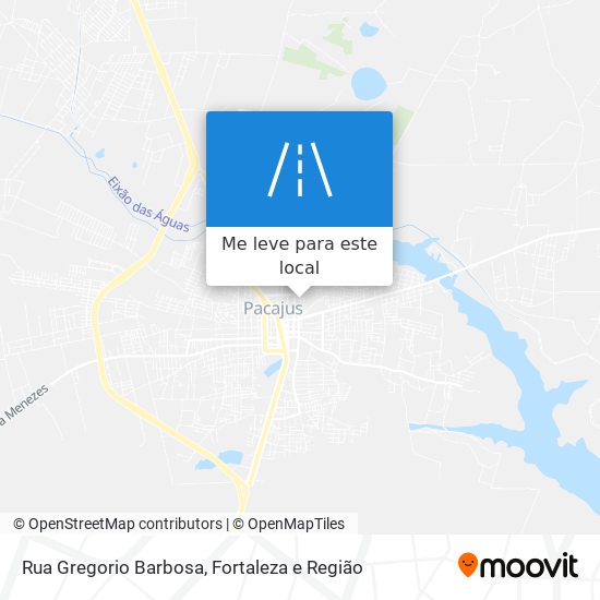 Rua Gregorio Barbosa mapa