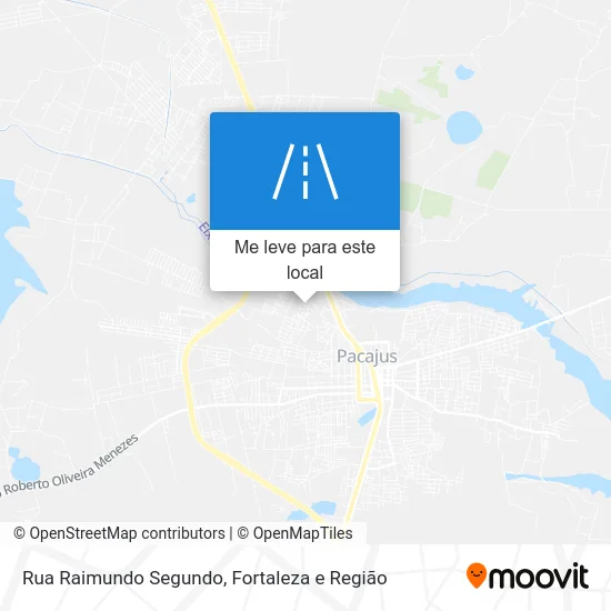 Rua Raimundo Segundo mapa