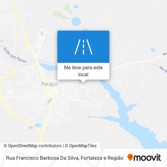 Rua Francisco Barbosa Da Silva mapa