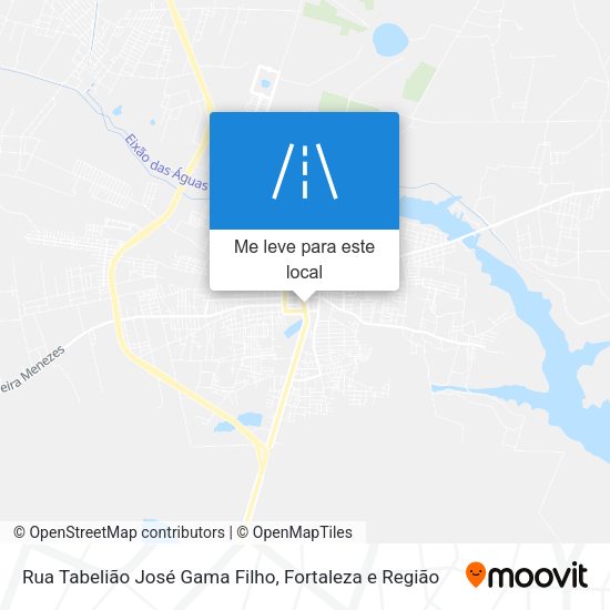 Rua Tabelião José Gama Filho mapa