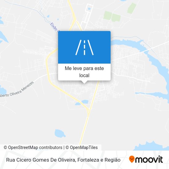 Rua Cicero Gomes De Oliveira mapa