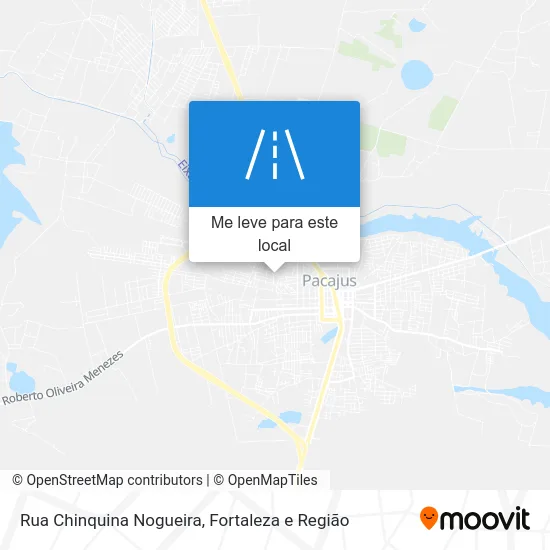 Rua Chinquina Nogueira mapa