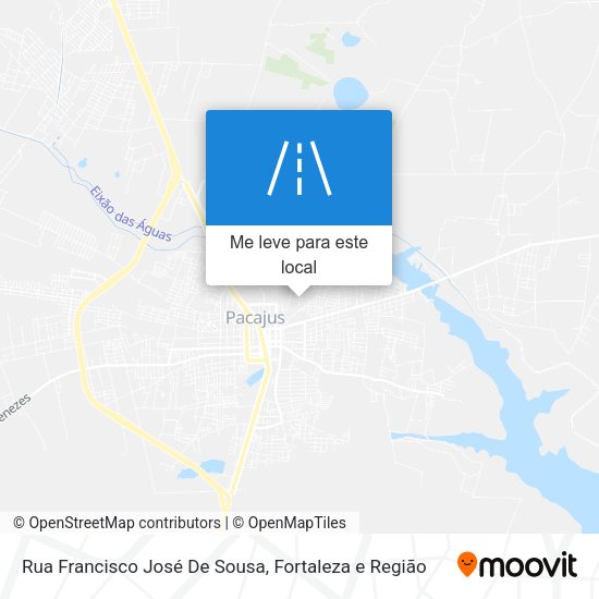 Rua Francisco José De Sousa mapa
