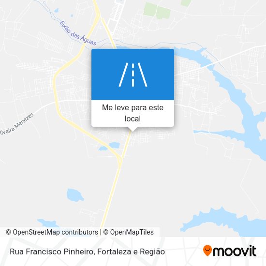 Rua Francisco Pinheiro mapa