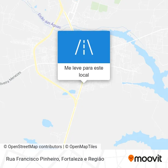 Rua Francisco Pinheiro mapa
