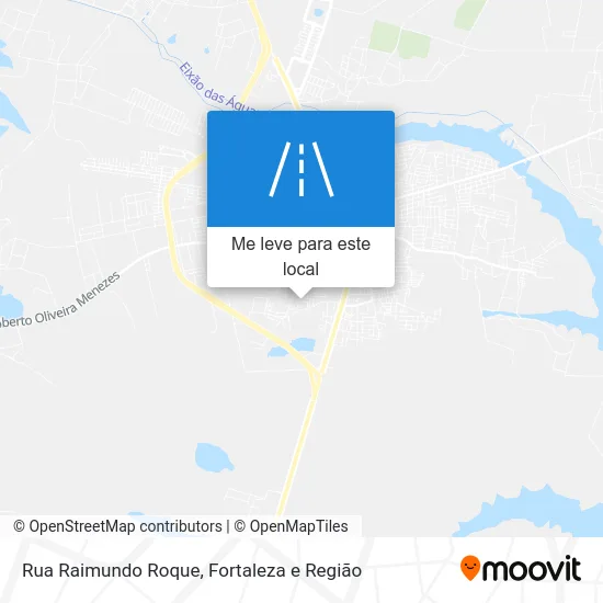 Rua Raimundo Roque mapa