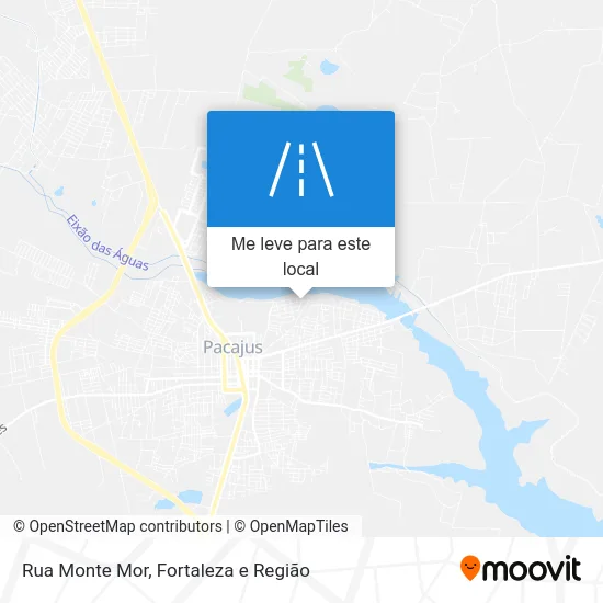 Rua Monte Mor mapa