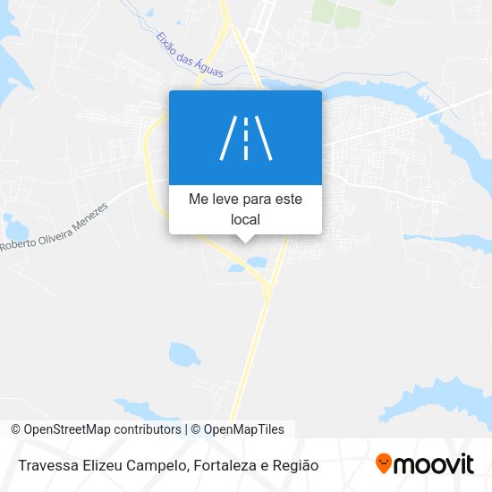 Travessa Elizeu Campelo mapa