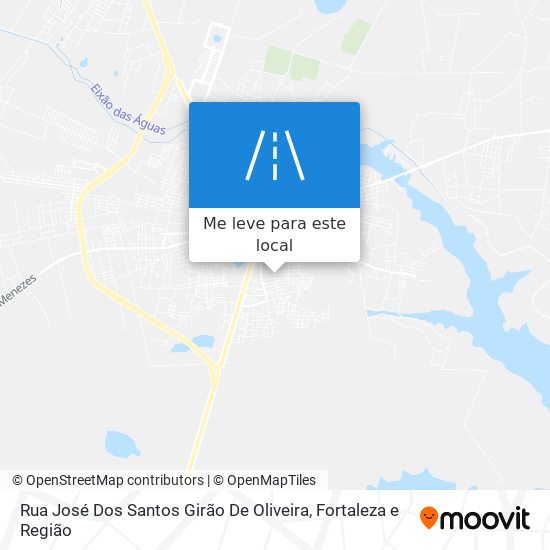 Rua José Dos Santos Girão De Oliveira mapa