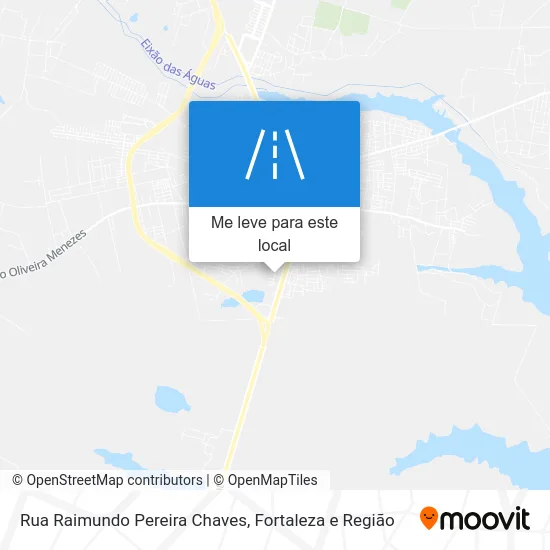 Rua Raimundo Pereira Chaves mapa