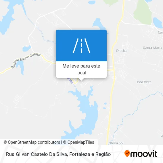 Rua Gilvan Castelo Da Silva mapa