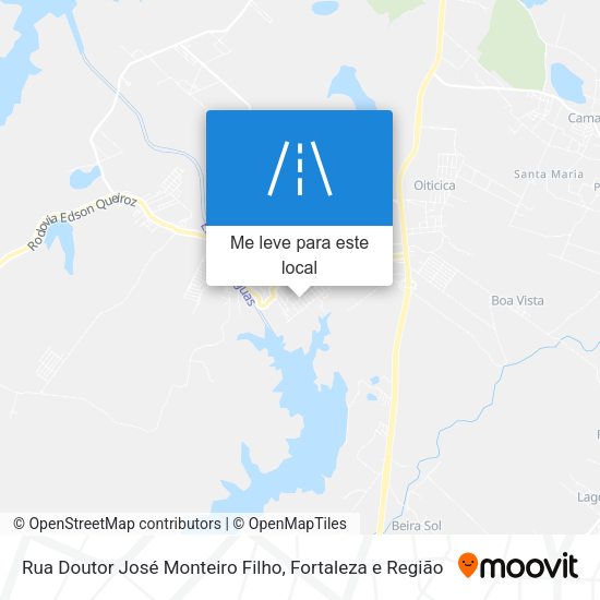 Rua Doutor José Monteiro Filho mapa