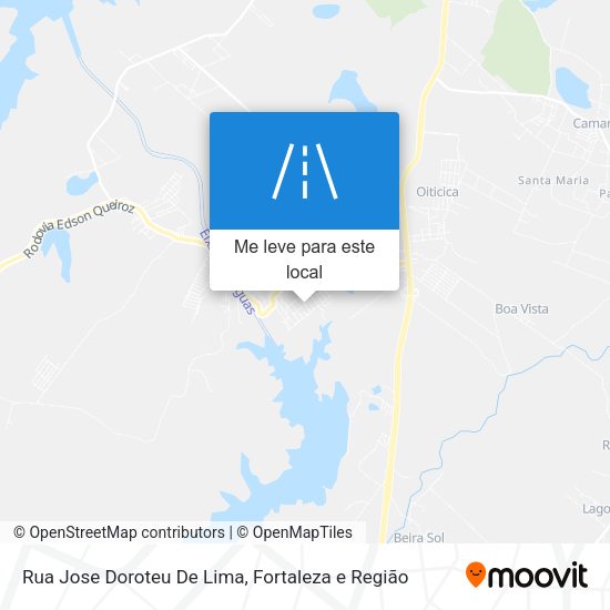 Rua Jose Doroteu De Lima mapa