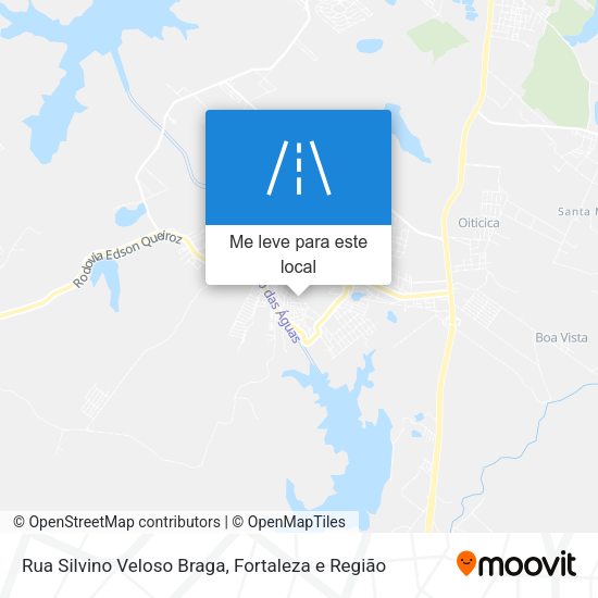 Rua Silvino Veloso Braga mapa