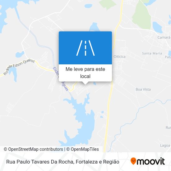 Rua Paulo Tavares Da Rocha mapa