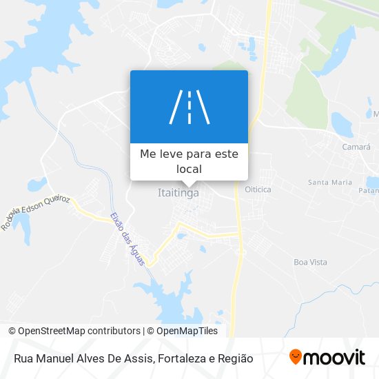 Rua Manuel Alves De Assis mapa