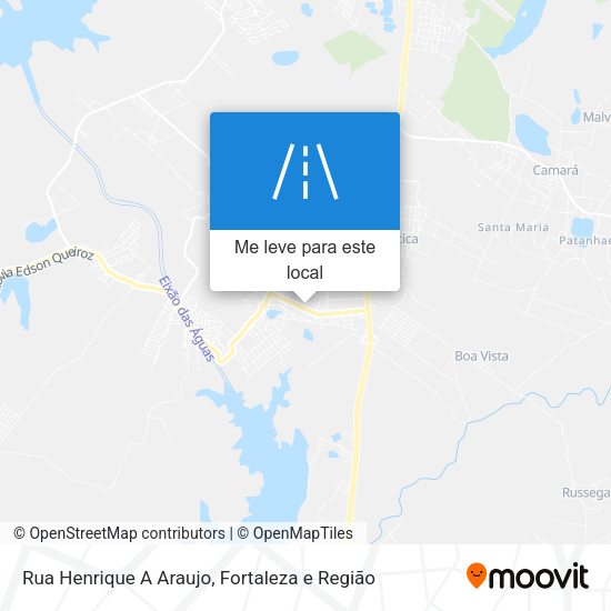 Rua Henrique A Araujo mapa