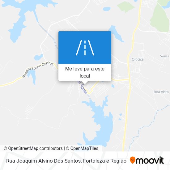 Rua Joaquim Alvino Dos Santos mapa