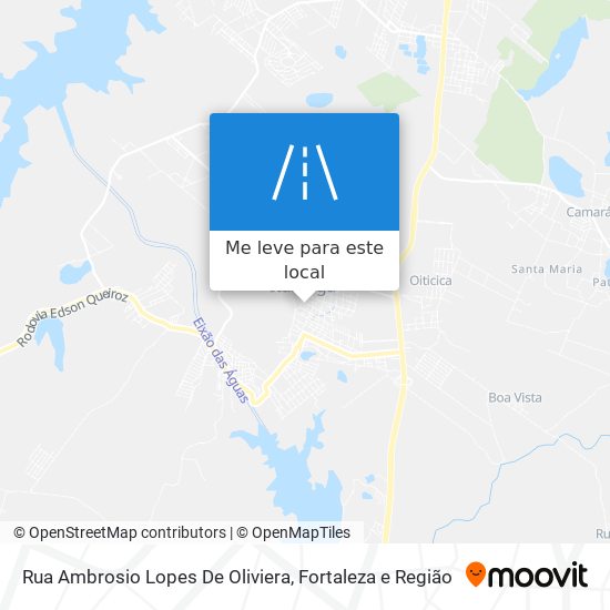 Rua Ambrosio Lopes De Oliviera mapa