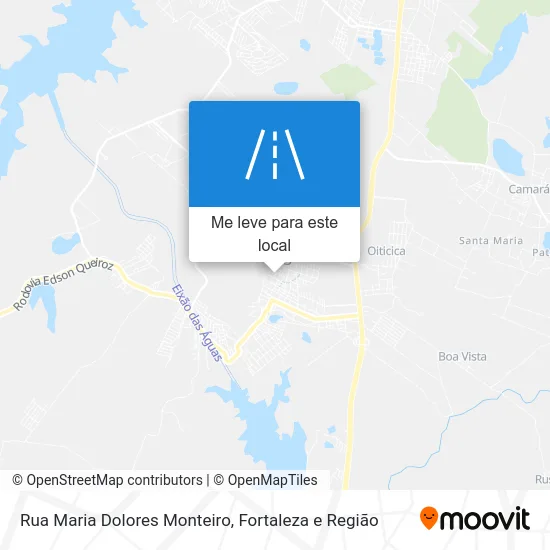 Rua Maria Dolores Monteiro mapa
