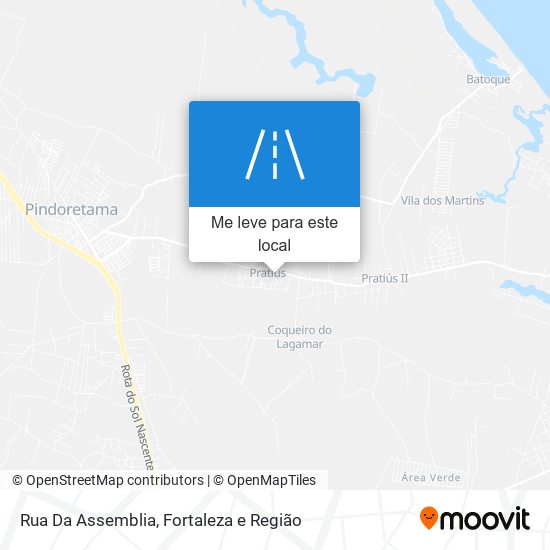 Rua Da Assemblia mapa