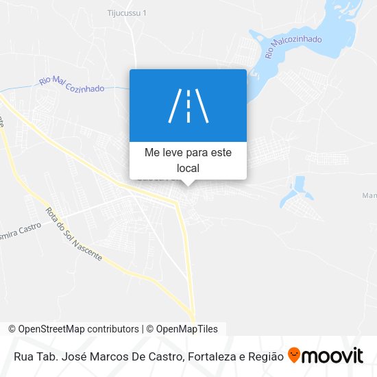 Rua Tab. José Marcos De Castro mapa