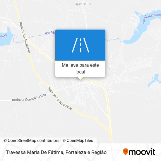 Travessa Maria De Fátima mapa