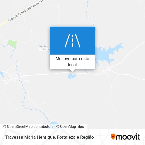 Travessa Maria Henrique mapa