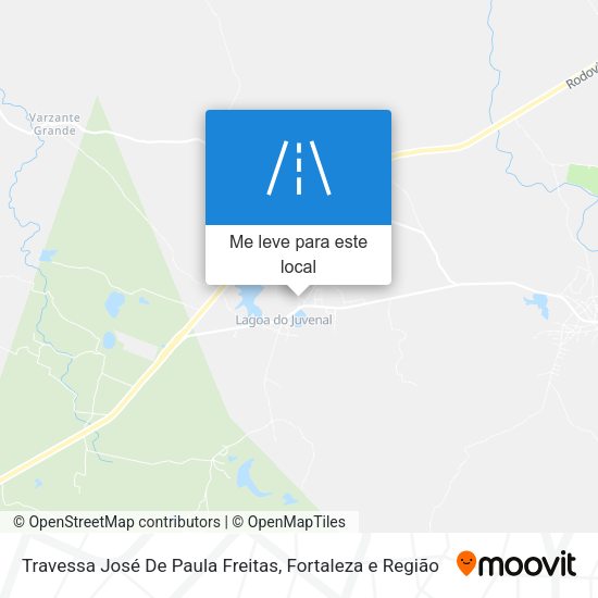 Travessa José De Paula Freitas mapa