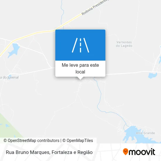 Rua Bruno Marques mapa