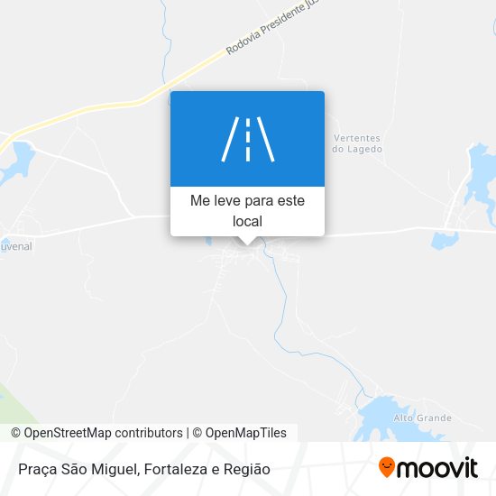 Praça São Miguel mapa
