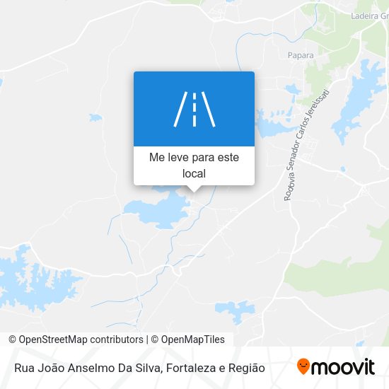 Rua João Anselmo Da Silva mapa