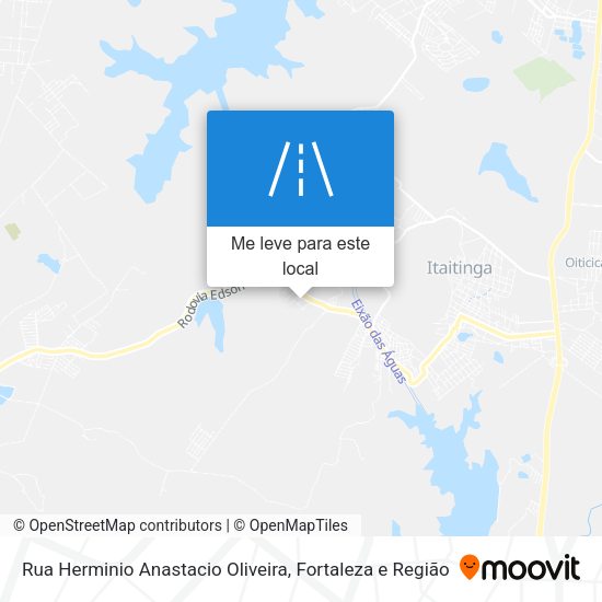 Rua Herminio Anastacio Oliveira mapa