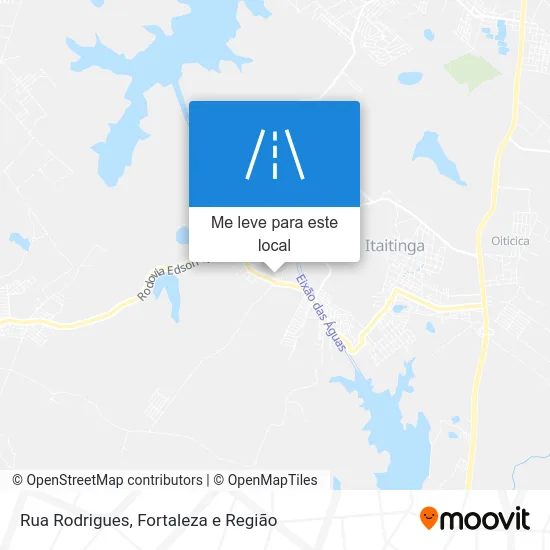Rua Rodrigues mapa