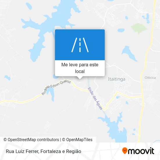 Rua Luiz Ferrer mapa