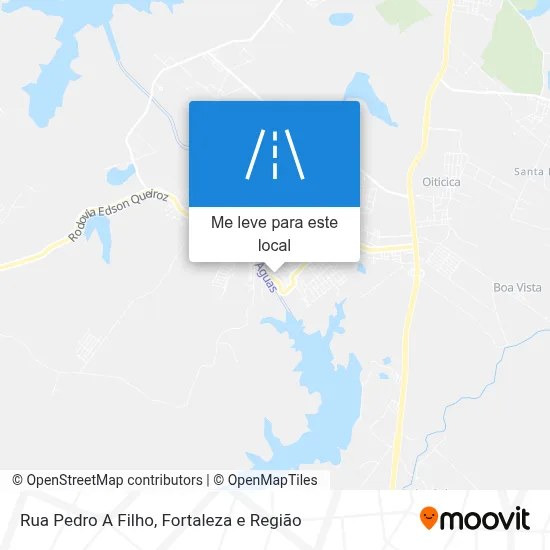 Rua Pedro A Filho mapa