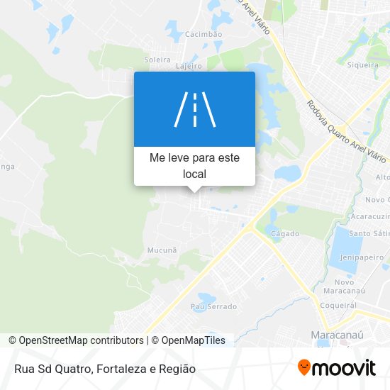 Rua Sd Quatro mapa