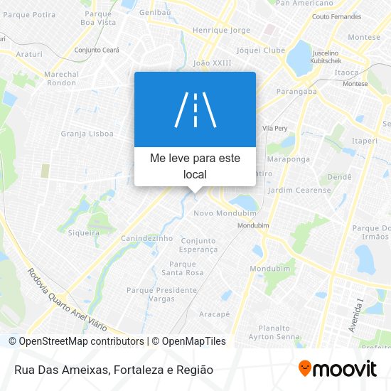 Rua Das Ameixas mapa