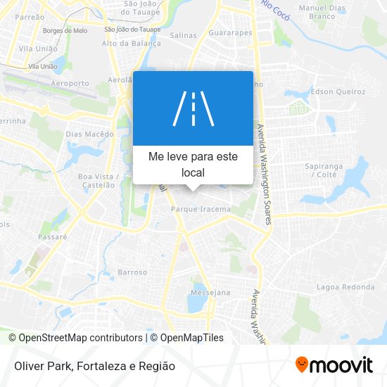 Oliver Park mapa