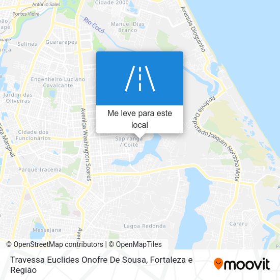 Travessa Euclides Onofre De Sousa mapa