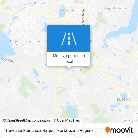 Travessa Francisca Raquel mapa