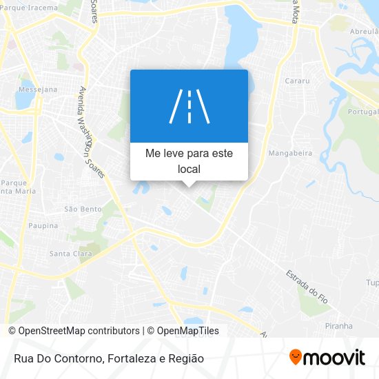 Rua Do Contorno mapa