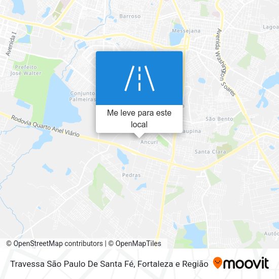Travessa São Paulo De Santa Fé mapa