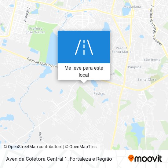 Avenida Coletora Central 1 mapa